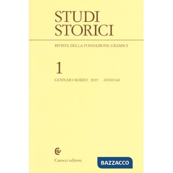 Studi storici (2019). Vol. 1