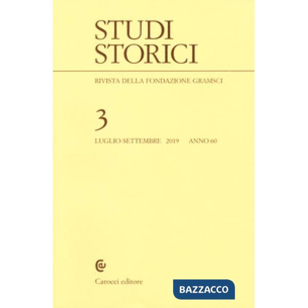 Studi storici (2019). Vol. 3