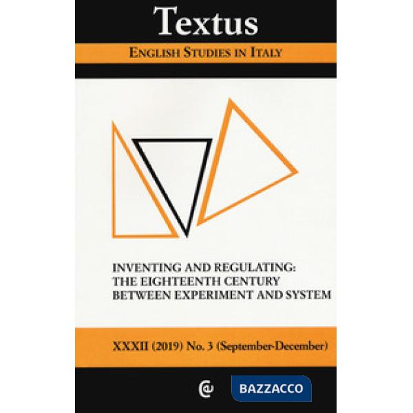 Textus. English studies in Italy (2019). Vol. 3