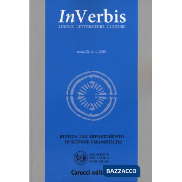 Inverbis. Lingue letterature culture (2019). Vol. 1
