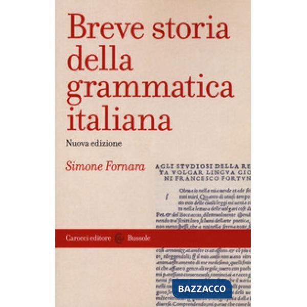 Breve storia della grammatica italiana