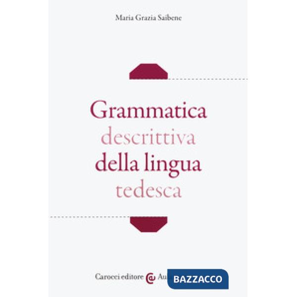Grammatica descrittiva della lingua tedesca