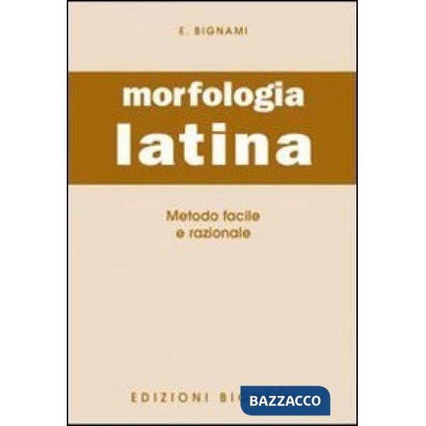Esame di morfologia latina. Per la Scuola media (L')