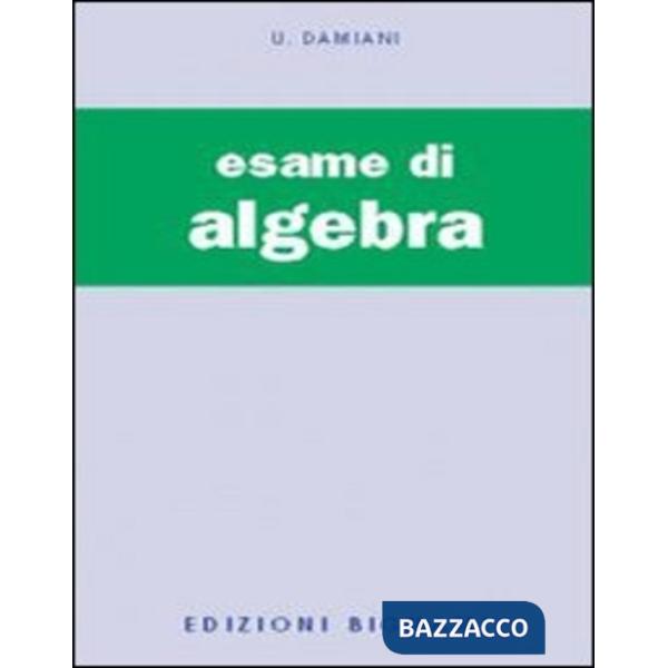 Esame di algebra (L')