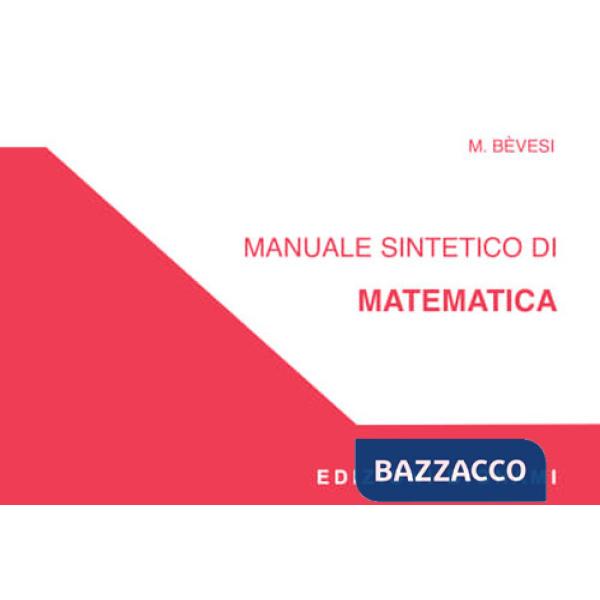 Manuale sintetico di matematica