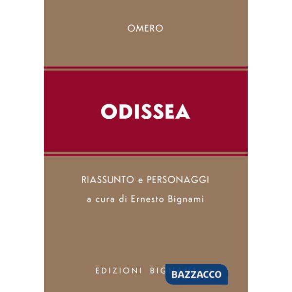 Odissea. Riassunto e personaggi dell'opera