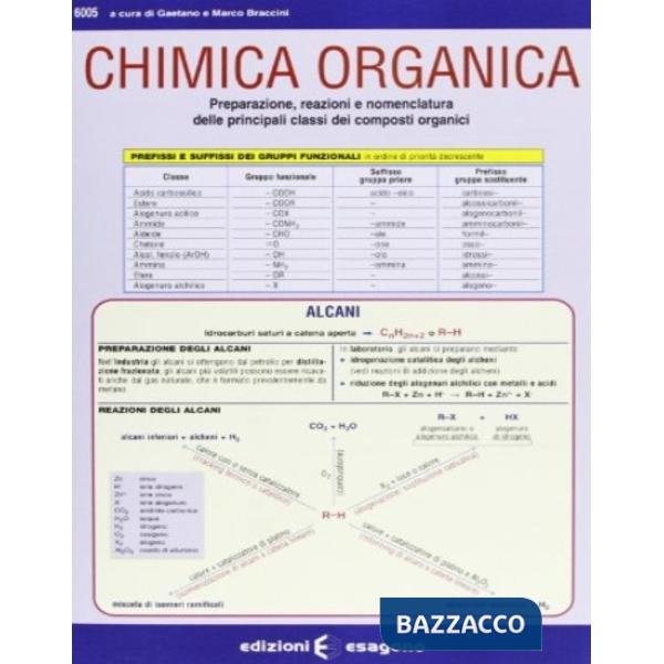 Chimica organica. Preparazione, reazioni e nomenclatura delle principali classi dei composti organici. Per le Scuole superiori