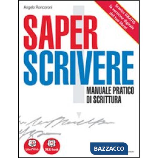 SAPER SCRIVERE MANUALE PRATICO DI SCRITTURA
