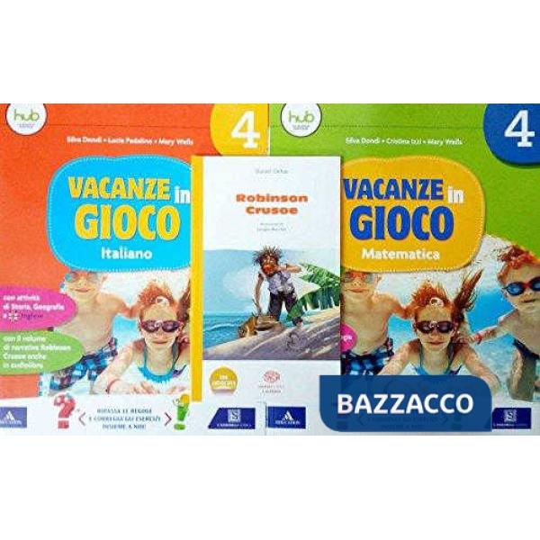 VACANZE IN GIOCO ITA. 4 + LETT. + CD