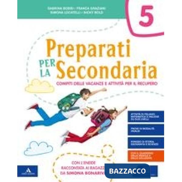 PREPARATI PER LA SECONDARIA 5 + QUADERNO + ENEIDE