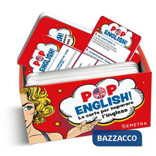 Pop english! Le carte per imparare l'inglese. Con 50 Carte