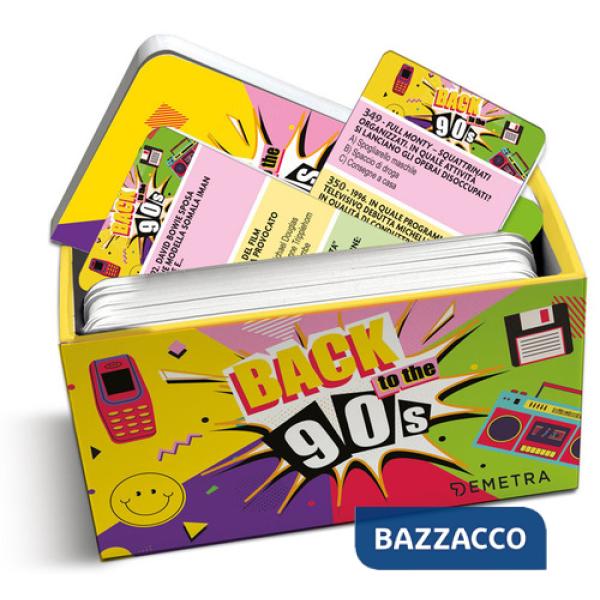 Back to the 90s. Il grande quiz sugli anni Novanta. Con 50 Carte