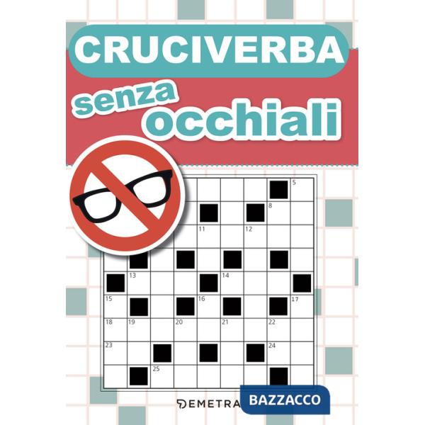 Cruciverba senza occhiali