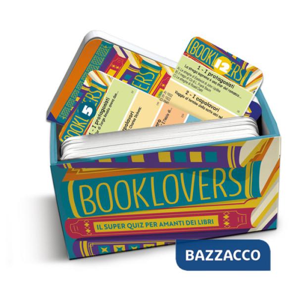 Booklovers. Il superquiz per amanti dei libri. Con 50 Carte