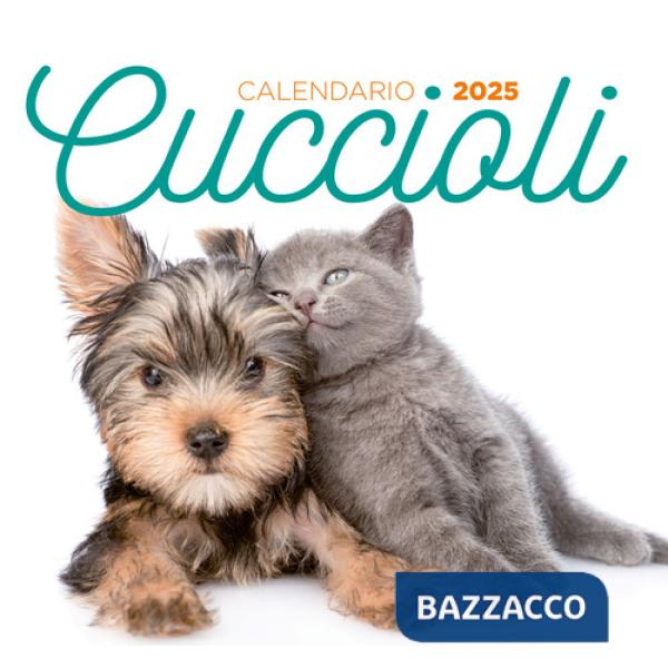 Cuccioli. Calendario 2025 da tavolo (17 x 16 cm)