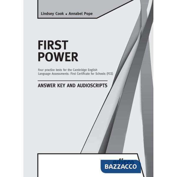 FIRST POWER, ANSWER KEY (FCE)