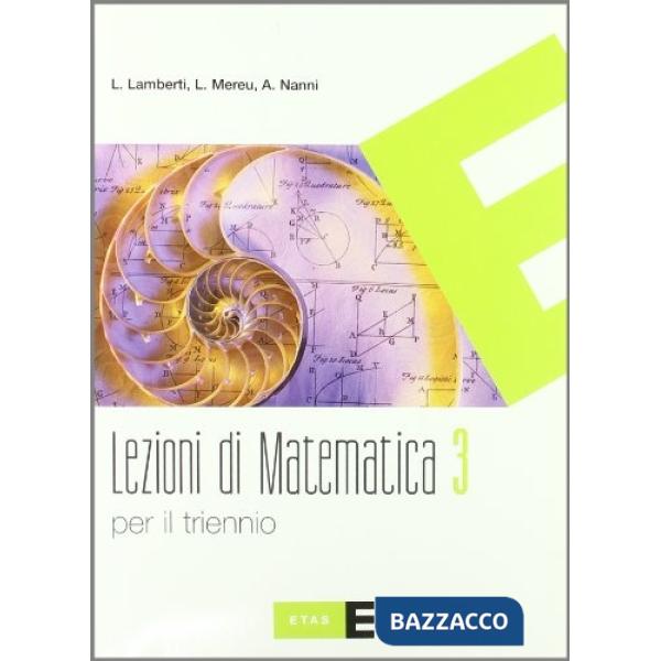 LEZIONI MATEMATICA TRE