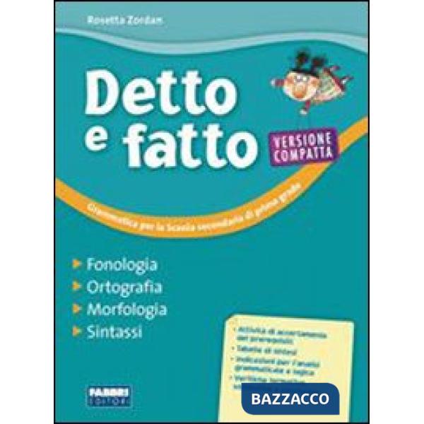 DETTO E FATTO COMP SET MAIOR