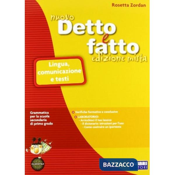 DETTO E FATTO MISTO SET (LINGUA + ONLINE)
