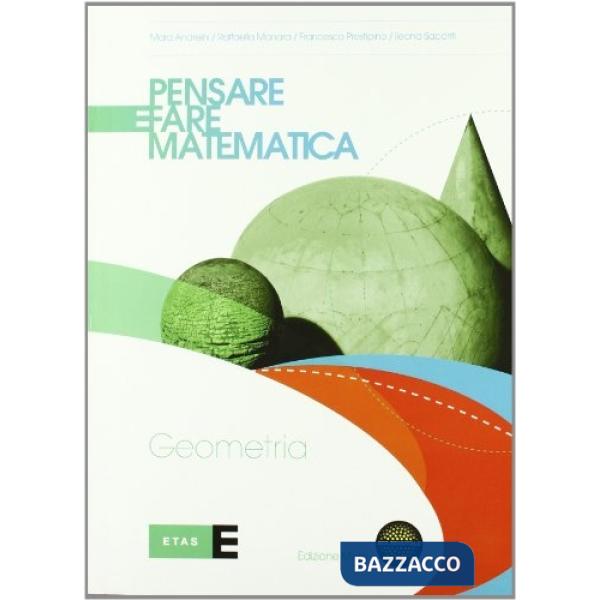 PENSARE MATEMATICA GEOMETRIA SET (VOL + ONLINE)