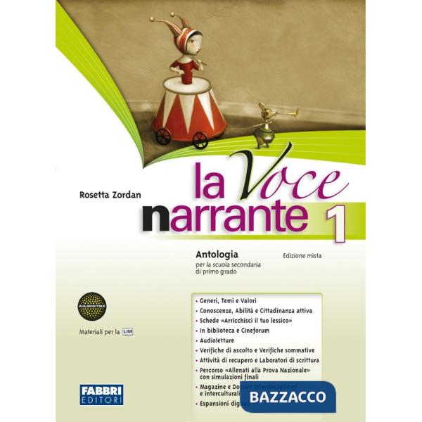 LA VOCE NARRANTE - VOLUME 1
