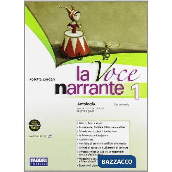 LA VOCE NARRANTE - 1 SET (VOL + MITO + LAB + NUOVO + ONLINE)