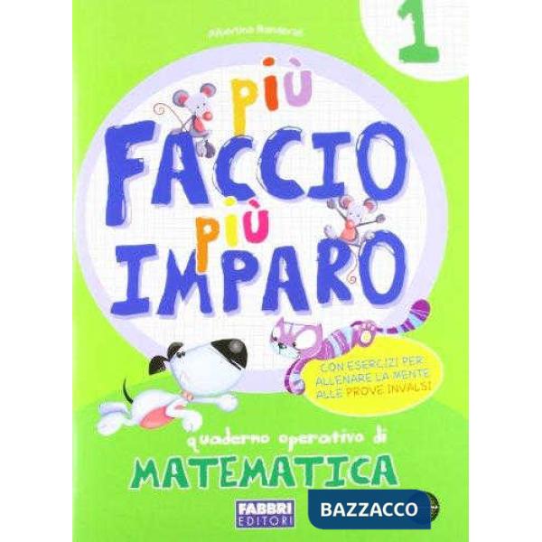 PIU FACCIO PIU IMPARO MATE 1