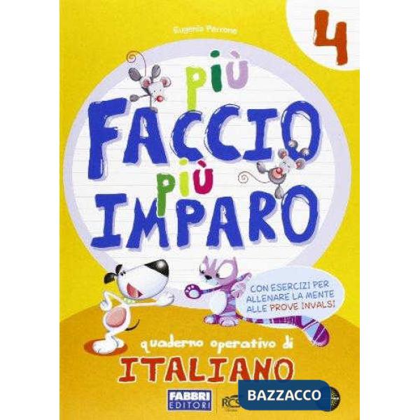 PIU FACCIO PIU IMPARO ITA 4