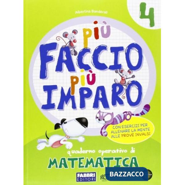 PIU FACCIO PIU IMPARO MATE 4