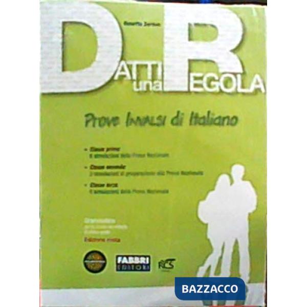 DATTI REGOLA - PROVE INVALSI 2013 SET