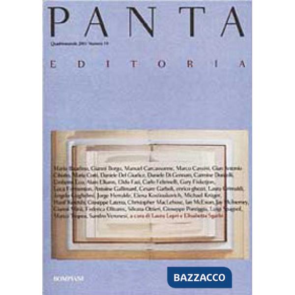 Panta. Editoria