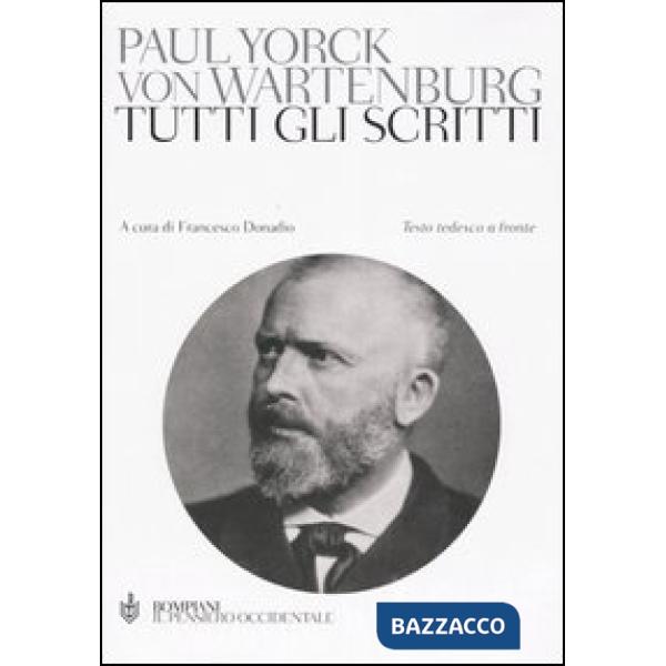 Tutti gli scritti. Testo tedesco a fronte