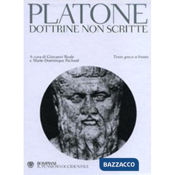 Platone. Dottrine non scritte. Testo greco a fronte