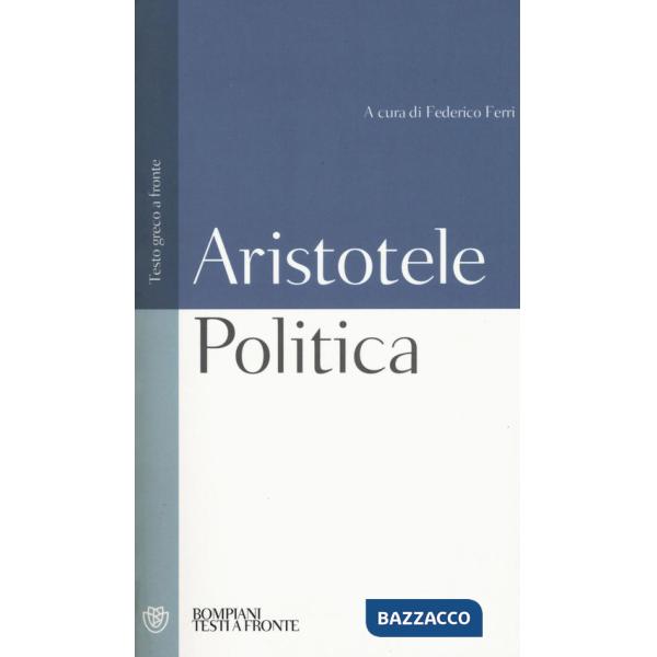 Politica. Testo greco a fronte