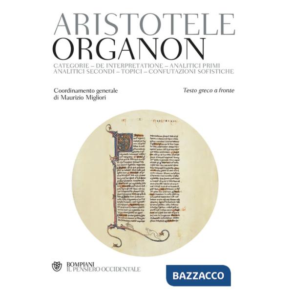 Organon. Testo greco a fronte