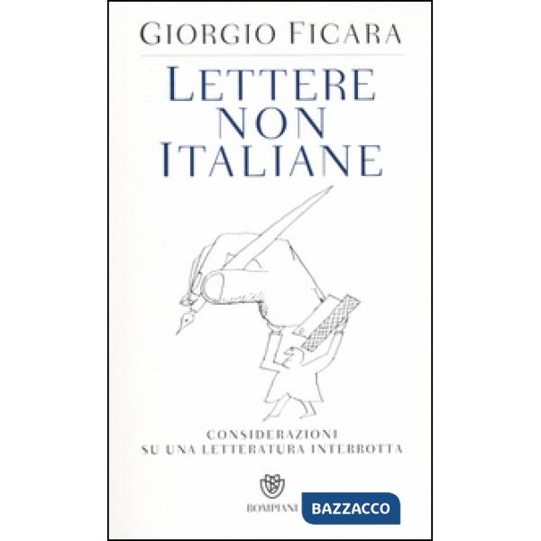 Lettere non italiane. Considerazioni su una letteratura interrotta