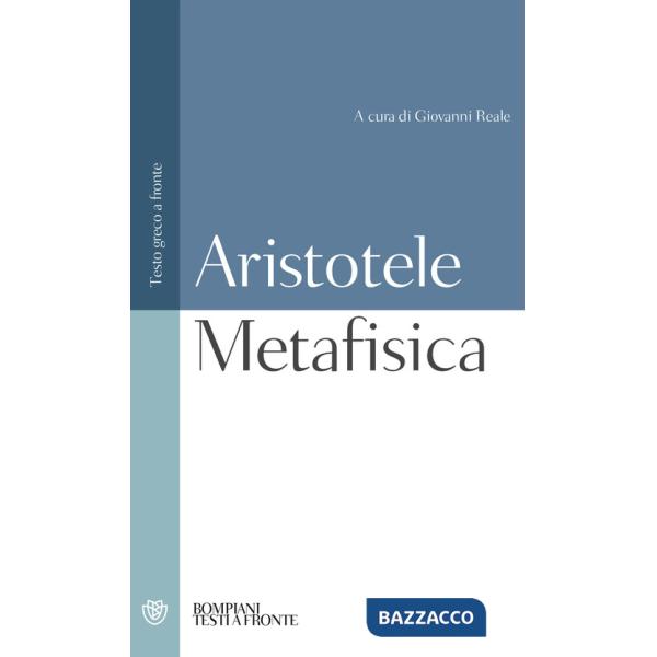 Metafisica: testo greco a fronte