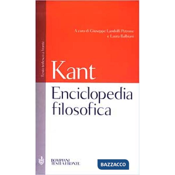 Enciclopedia filosofica. Testo tedesco a fronte
