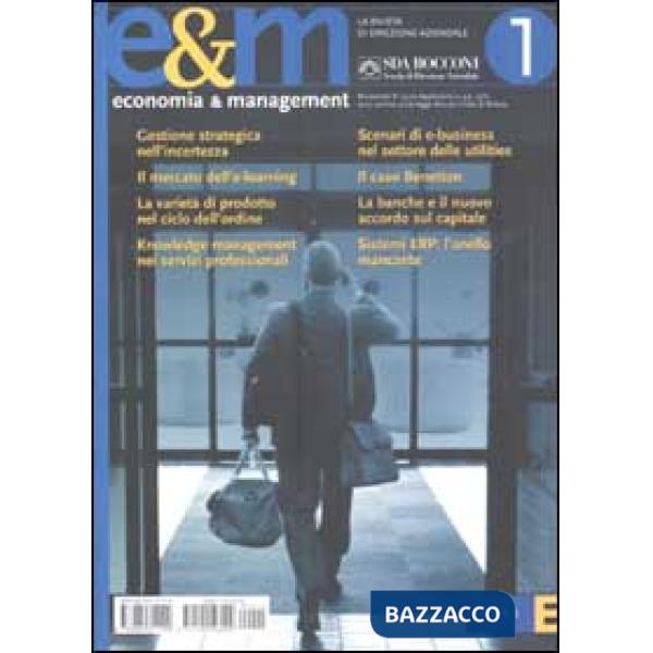 Economia & management. Vol. 1