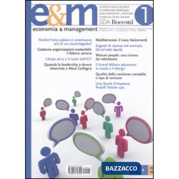 Economia & management. Vol. 1