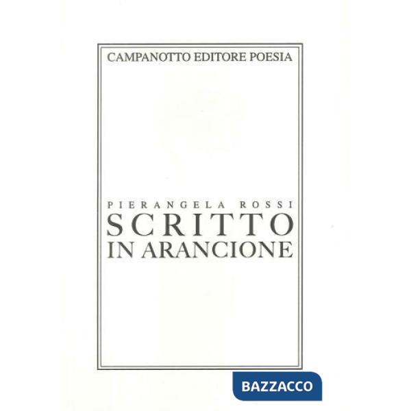 Scritto in arancione
