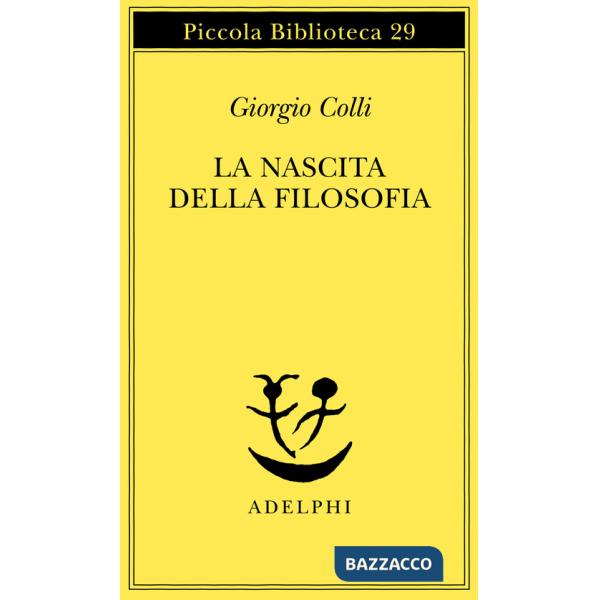 Nascita della filosofia (La)