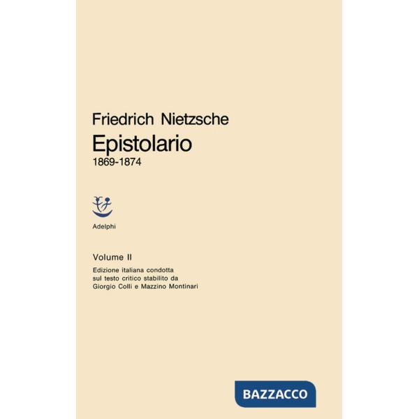 Epistolario. Vol. 2: 1869 - 1874