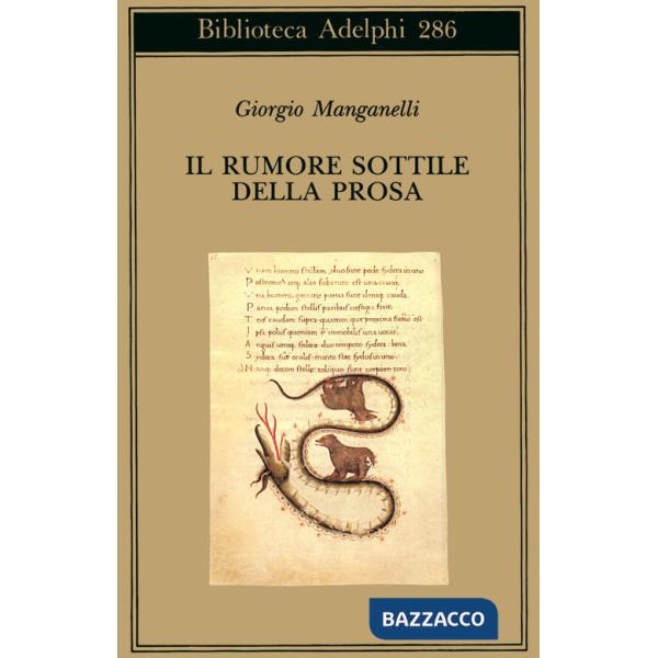 Rumore sottile della prosa (Il)