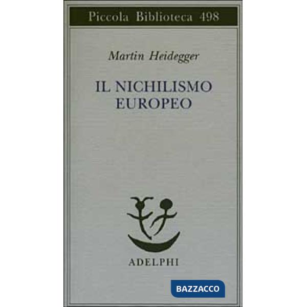 Nichilismo europeo (Il)