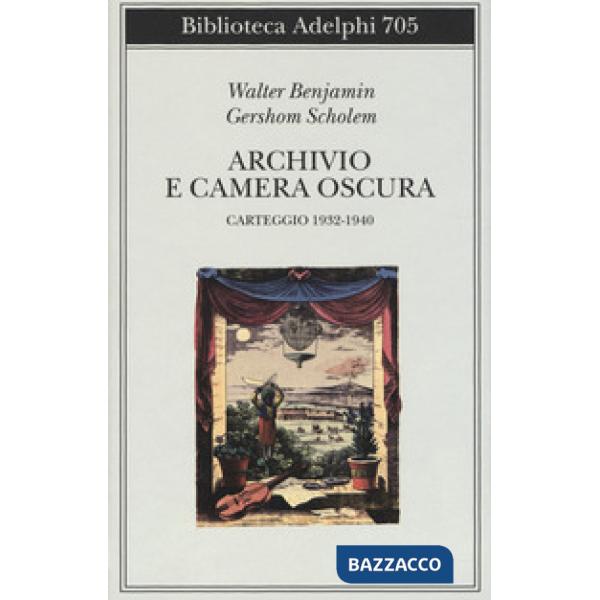 Archivio e camera oscura. Carteggio 1932-1940