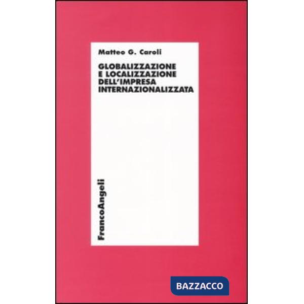 Globalizzazione e localizzazione dell'impresa internazionalizzata