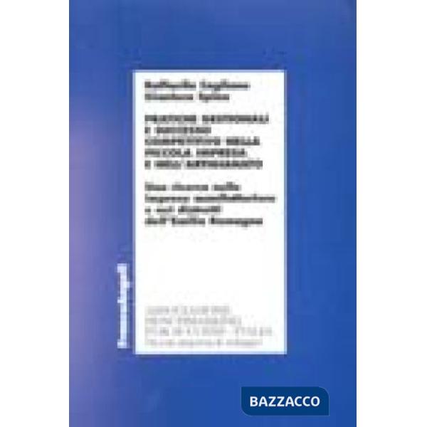 Pratiche gestionali e successo competitivo nella piccola impresa e nell'artigianato. Una ricerca nelle imprese manifatturiere...