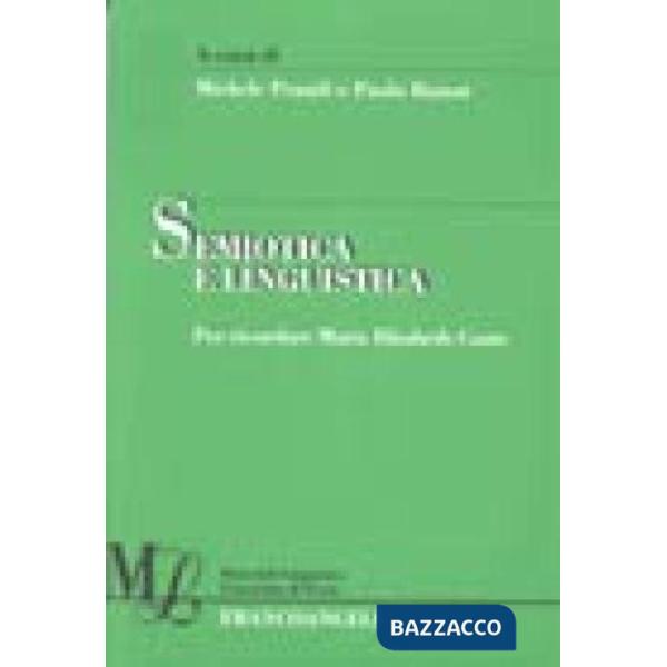 Semiotica e linguistica. Per ricordare Maria Elisabeth Conte