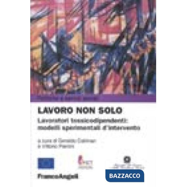 Lavoro non solo. Lavoratori tossicodipendenti: modelli sperimentali d'intervento